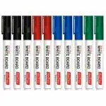 SONI OFFICE MATE Whiteboard Marker (Set of 10, Multicolor)