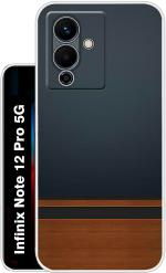 Case Club Transparent Silicon Back Cover For Infinix Note 12 Pro 5G