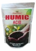 Kisan Choice Super Grade Humic Acid 98% for Plant 450 Gm, (Super Potassium Humate Shiny Flakes 98% )