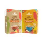 Goodricke Instant Tea Premix - 10 Sachets (Pack of 2) - Masala Tea & Ginger Tea Combo Pack