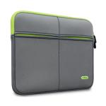 Aircase Grey Neoprene Sleeve for Kindle with 3 Multipockets 6 inch
