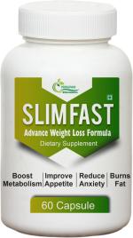 Prirupam Slim Fast Capsules Weight Loss Supplement, 100% Natural 60 Caps (Pack of 1)