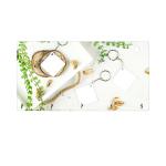 Random Fancy Wall Hanging Key Holder with 5 Hooks (Multi)