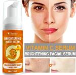 KURAIY VITAMIN C Purifying Foaming Cleanser Gel Acne Remover Oil Control Face Wash For Oily Sensitive Skin