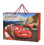 Ppj Happy Birthday (Super Cars Theme) (10 Pcs.) Paper Carry Bag, 16 Inch X 12 Inch X 4 Inch Return Gift/Happy Birthday/Return Gifts/Gifts/Gift Bags/Gift Covers (Large) (Pack Of 10)