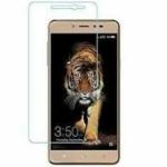 Vizio Celkon Q550 Transparent Tempered Glass Anti-Glare and Scratch Resistant Screen Protector with Dry and Wet Wipe 8 x 15 cm