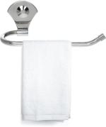 Flaner Stainless Steel Towel Holder/Napkin Ring//Towel Hanger/Towel Rod Silver Towel Holder (Stainless Steel)
