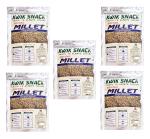 Kwik Snack Combo Pack of 5 - Foxtail Millets Unpolished Pouch ( 400 GM Each) 5 x 400 GM = 2000 GM