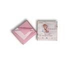 IMPROVUS Bed Pad Water Resistant Bed Protector Baby Dry Sheet, Washable Waterproof Mattress Protector/Reusable Underpad Sheet for Incontinence (Medium (70cm x 100cm), Baby Pink)