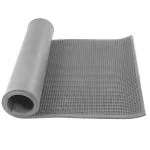 GLOBAL PREMIUM Chequered Electrical Rubber Mats, Thickness 10mm (Black, 1 Mtr X 2 Mtr) - 1 Pc, Insulating Rubber Mat, AntiSkid, Shock Proof