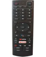 NixGlobal BTB09B Set Top Box Remote with Voice Function Netflix Youtube Compatible for HATHWAY SET-TOP BOX Remote Controller (Black)