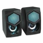 Enter Sound Attack USB Gaming Speaker with 3W Output, LED Backlight