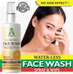 ALOETIC Waterless face wash for oil control 99% Germs cleanser & UV-Rays Protect & Refreshing Face With Cooling Scent.