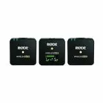 Rode Wireless Go II Dual Channel Wireless Microphone System, Black (Model Number: WIGOII)