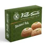 Kanti Sweets Dharward Peda, Made With Khoa, Sugar, Cardamom Powder And Icing Sugar - 1 Kg, (Pack Of 1)