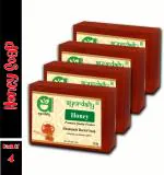 Ayurdaily Honey Glycerin Soap, 500 G (Pack Of 4)