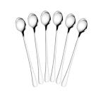 Dynore Stainless Steel 6 Pcs Soda Spoons/ Bournvita/ Mixing Spoon/ Milkshake Spoon/ Long Spoon 8 inch- Set of 6