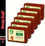 Ayurdaily Honey Glycerin Soap, 125 Gm Each (Pack Of 6)