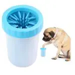 Pets Empire Portable Pet Paw Cleaner With Soft Silicone Bristles, S 9X11X9cm