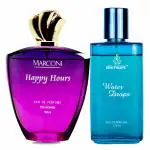 John Phillips HAPPY HOURS-WATER DROPS | Long Lasting | Combo Eau de Parfum (100+125 ml )