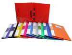 SVS Spring File full scape Size Tough Durable Folder for Office documents and Certificate Plastic File - Multicolor, Pack of 8