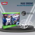 Sirius Toys 2.4g RC Drone Without Camera for Beginners - Hand Throw Take-Off/Gyroscope | Drone for Kids - Toy Drone with Remote control