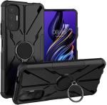 Newselect Tecno Pova 3 Black Rubber Back Cover