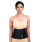 Wonder Care Black Cotton Post Pregnancy Abdominal Belt - Xxl