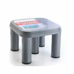 Nayasa Stool (Glossy Finish.Stool_518_Grey)