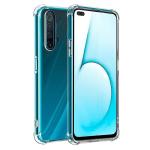 COVERBLACK Rubber silicone Back Cover for Realme X3 - Transparent
