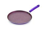 Nirlon Non-Stick Regal Purple Cookware Induction Base Aluminium Tawa (1 L)