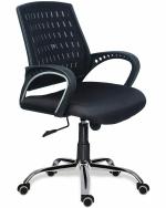 Green Soul Osaka Nylon Frame Mesh Black Chair 103 cm