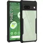 COBERTA Back Cover for Google Pixel 7A Back Cover Case - Black Transparent