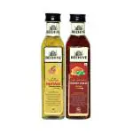 BEEHIVE Mustard Sauce Cream Dressing 270gm and Honey Chilli Sauce | Dip, Spread & Stir Fry 320 gm