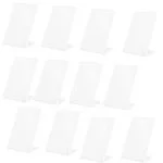 Karp Acrylic QR Bar Code Display Stand, Paper Stand, Perfect for Restaurants, Promotions, Photo Frames for BHIM, PHONEPE, Google Pay Stand 4