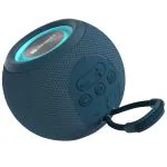 Portronics Resound 5W Bluetooth 5.3 Wireless Speaker with FM Radio, TWS Function, Multicolor LED Lights, 6-8 Hrs Playtime (Blue) (POR-1697)
