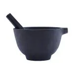 Wonderchef Forza pre-seasoned cast-iron mortar & pestle