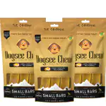 Dogsee Chew Turmeric Small Bars|100% Natural Himalayan Vegetarian Yak Chew Sticks-300gm (100*3)