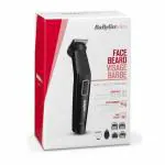 Babyliss Multi Groomer 6 In 1 Hair Clipper|Stainless Steel Blades With 34Mm Wide Blades|Cordless Use With 60 Minutes Of Autonomy|Adjustable Head For Precision Cuts|Mt725E (Black), Men