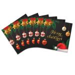 Festiko 18 Pcs Merry Christmas Wish Cards (Design 11), Merry Christmas Wish Tags