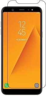 CarryWrap Tempered Glass Guard for Samsung Galaxy A6 Plus (Pack of 1)