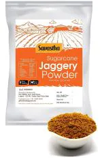 Savastha Jaggery Powder | Natural Sugarcane Jaggery Powder | Nattu Sakkarai, Vellam, Gur | Brown Sugar | Pure & Chemical Free | Natural Sweetener |1Kg