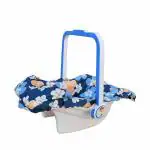Maanit Blue Baby Carry Cot with Mosquito Net