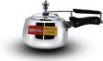 Carnival Silver And Black Aluminium Pressure Cooker - 1.5 L