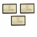 Khadi Natural Charcoal Soap Pack Of 3 Soaps - 375 Gm