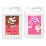 FLISKO Floor Cleaners Pink 10 Liter Tile & Marble Cleaner | Eco-friendly & Non-Toxic | Skin Safe, Baby Safe & Pet Friendly