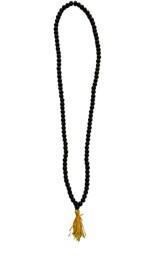 SAHASRA - Karungali Malai Original 6mm 100% Natural Unpolished Karungali Malai (Pack of 1)