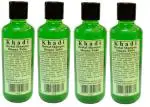 Khadi Herbal Henna Tulsi Shampoo, Herbal Shampo, Khadi Shampoo, Anti Dandruff, Damage Repair Shampoo For maen and Women 840ml (Pack of 4)