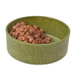 Eha Earth-Friendly Dog Food Bowl for Dogs and Pets | Dog Bowl Large | 1200 ml | Pet Bowl Made with Rice Husk and Bamboo Fibers | Dog Feeding Bowl | Anti-Skid | 1 Unit | YellowGreen