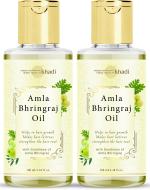 Parwati Gramudyog Herbal Products Herbal Hair Oil, Khadi Red Onion Oil Increase Hair (420ml)